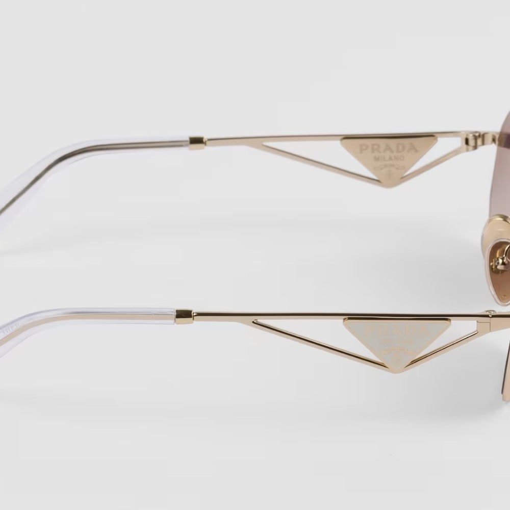 PRADA Gradient Iris Lenses Sunglasses
With Triangle Logo - Picture 10 of 10